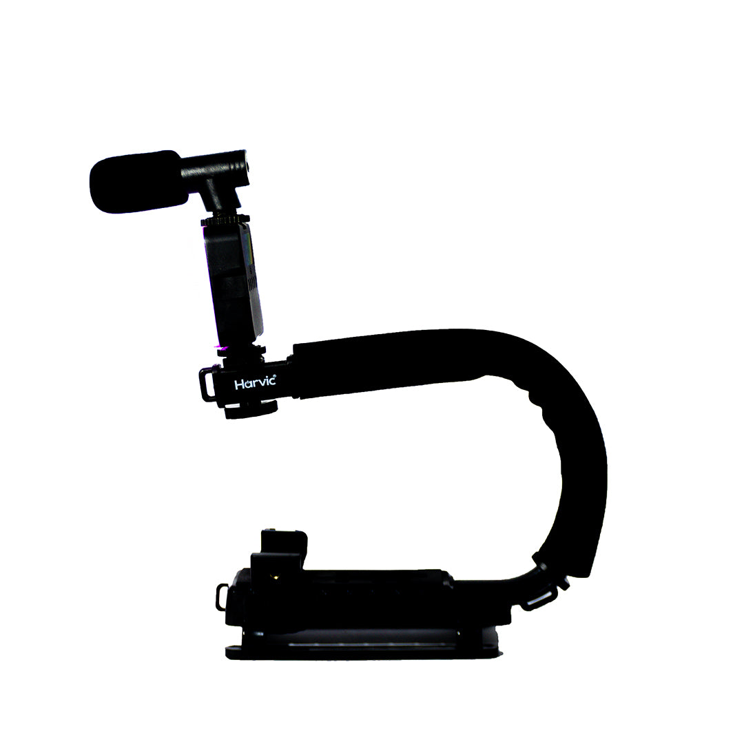 Estabilizador LED y Micrófono Harvic SPL-BT-926-RGB