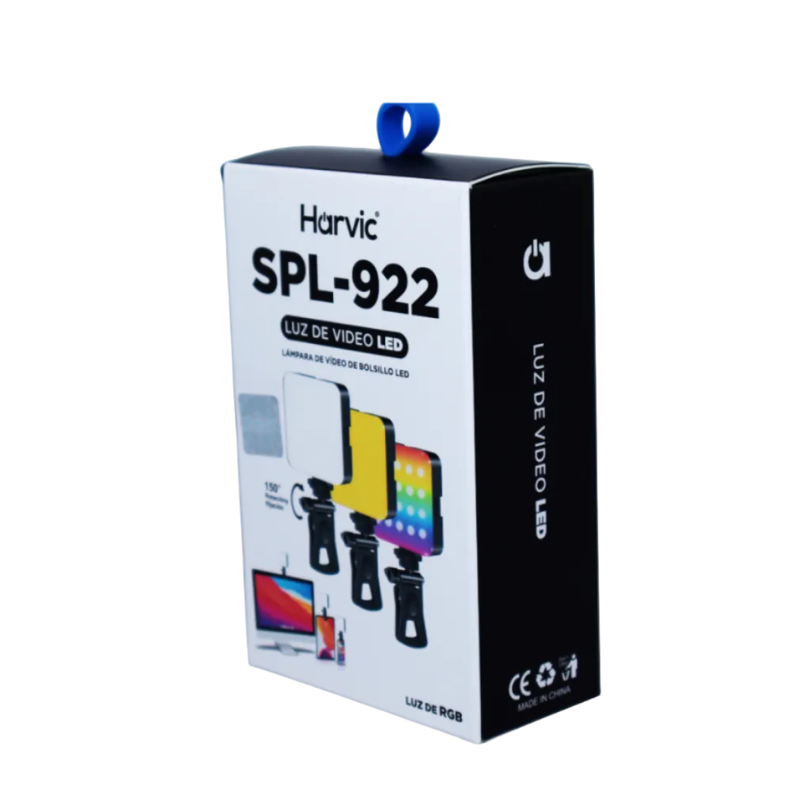 Luz de Video LED RGB Harvic SPL-922