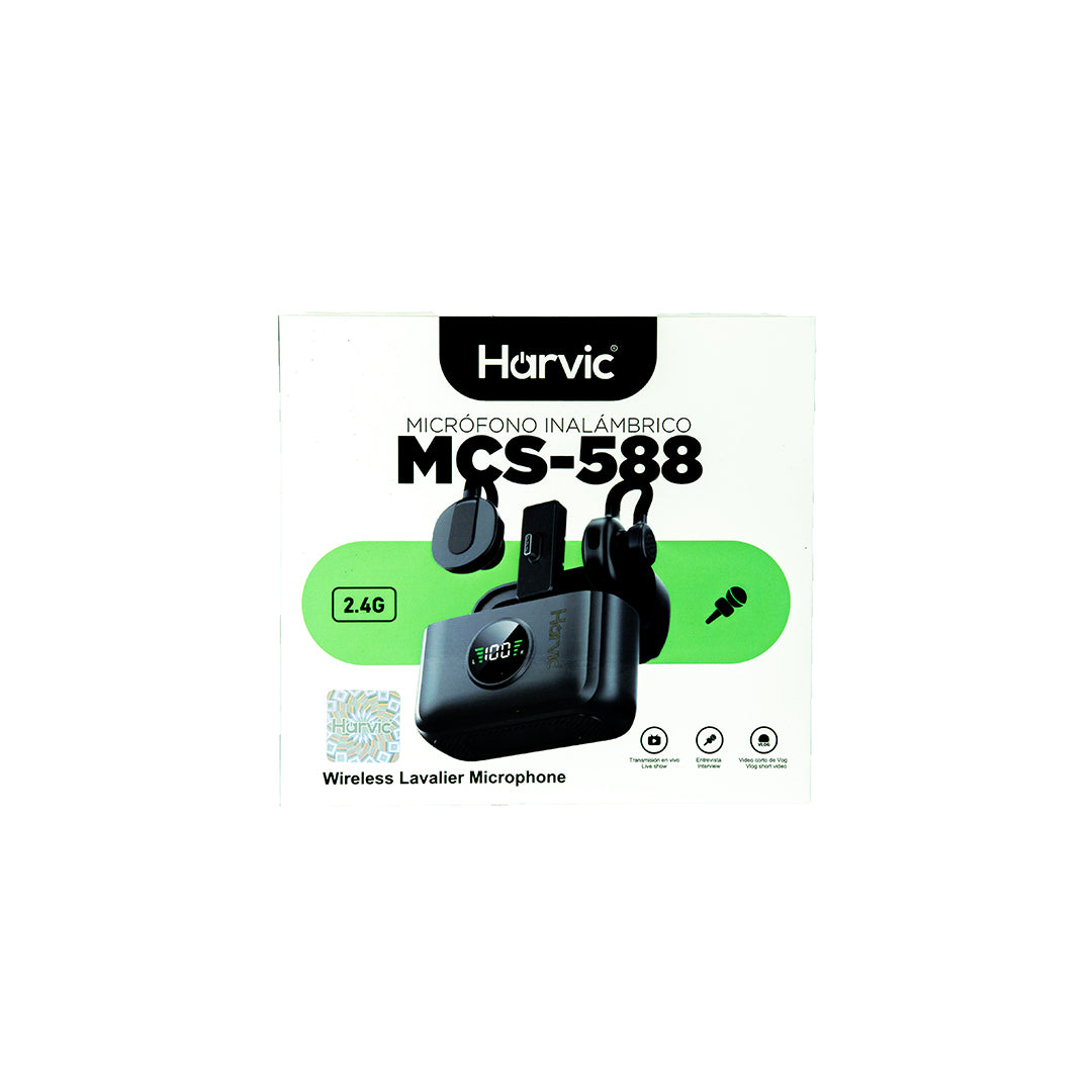 Micrófono Inalámbrico Harvic MCS-588