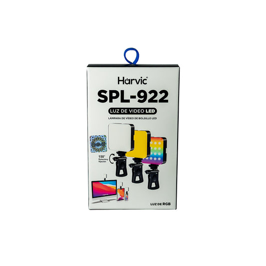 Luz de Video LED RGB Harvic SPL-922