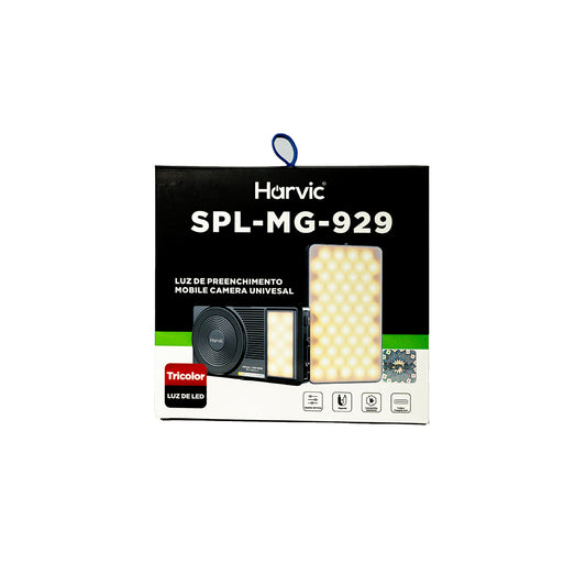 Luz de relleno para móvil o cámara, Harvic SPL-MG-929