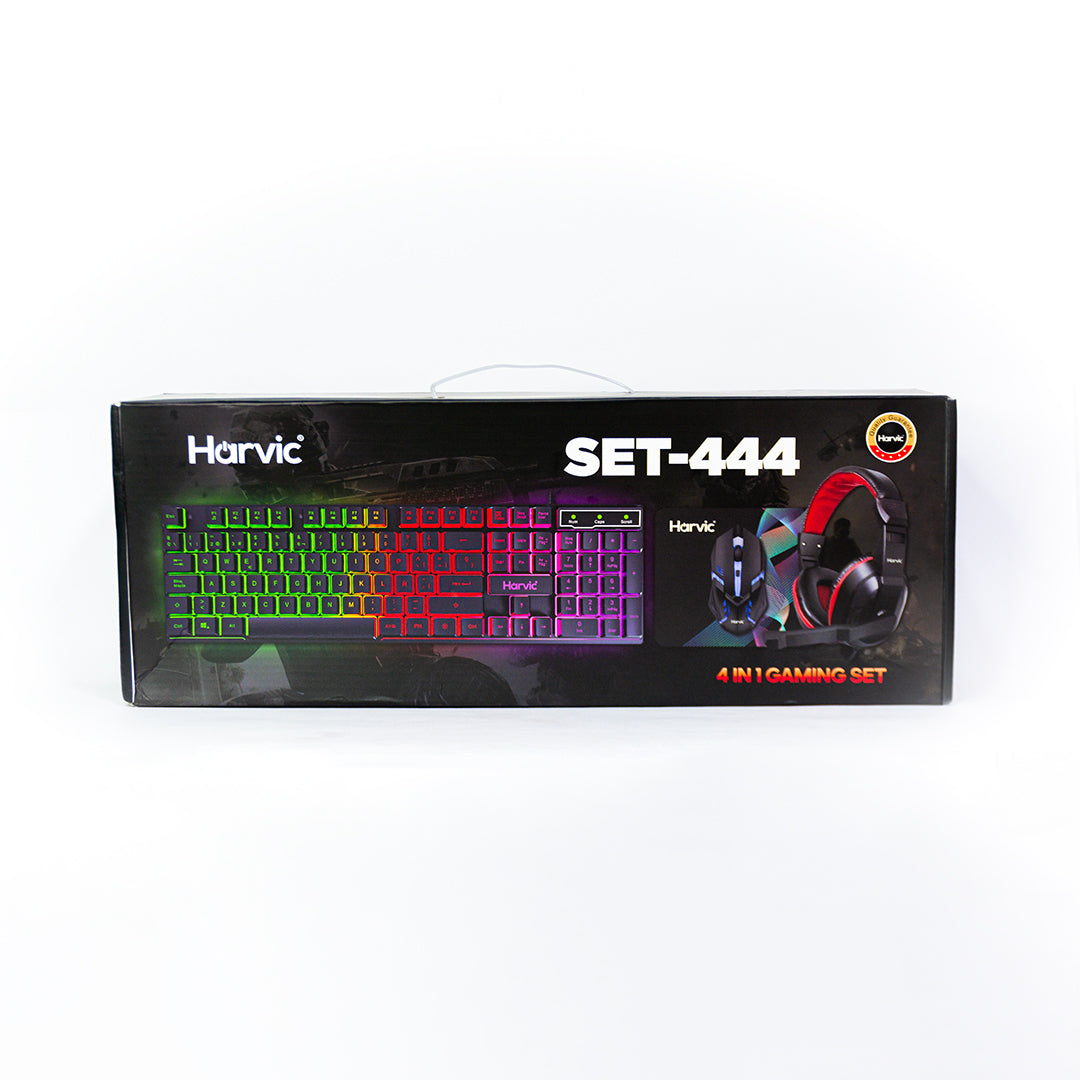 Combo Gamer 3 en 1 Harvic SET-444