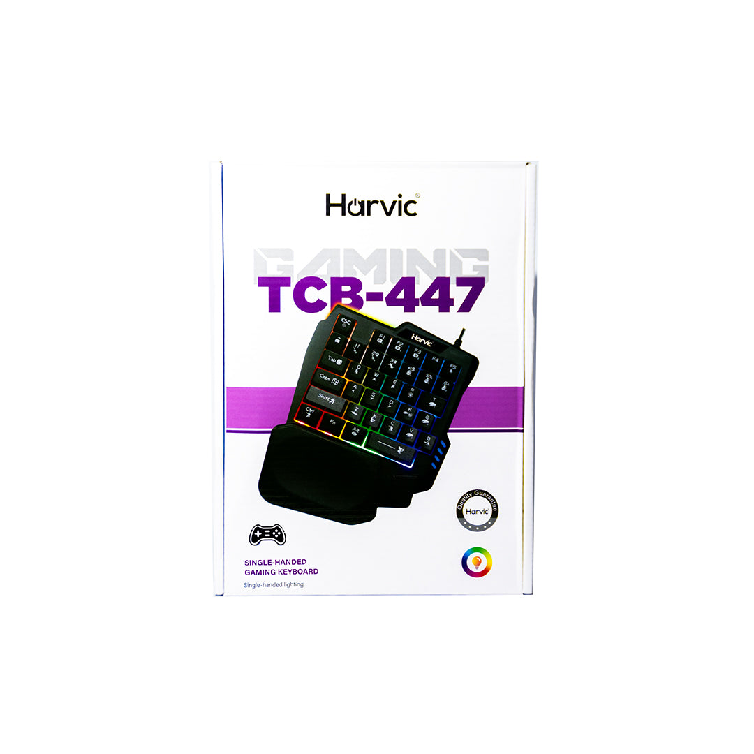 Teclado Gaming RGB Harvic TCB-447