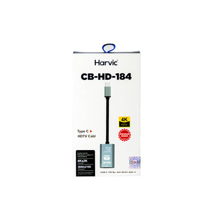 Cable Convertidor Tipo C a HDTV Harvic CB-HD-184