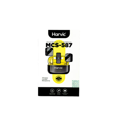 Micrófono Inalámbrico 20h Harvic MCS-587