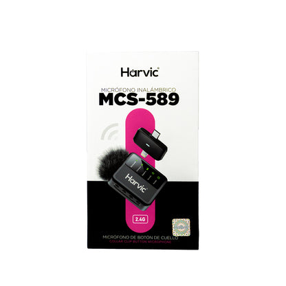 Micrófono Inalámbrico Harvic MCS-589