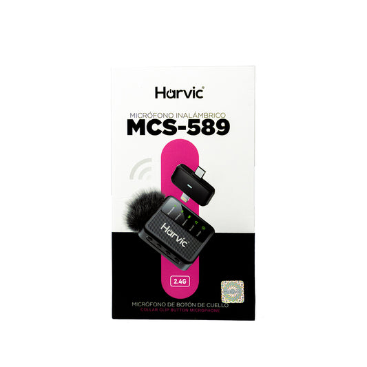 Micrófono Inalámbrico Harvic MCS-589