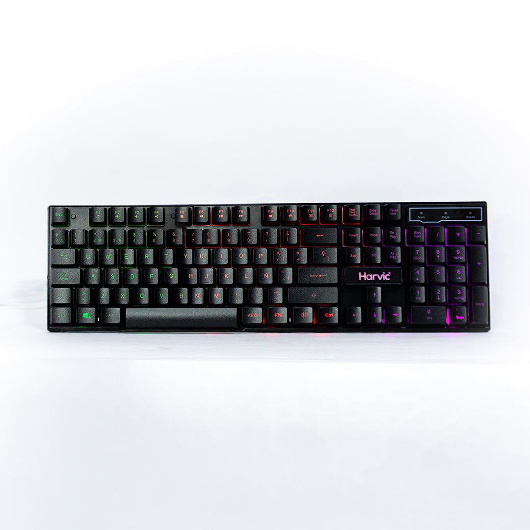 Combo Gamer 3 en 1 Harvic SET-444