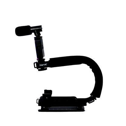 Estabilizador LED y Micrófono Harvic SPL-BT-926-RGB