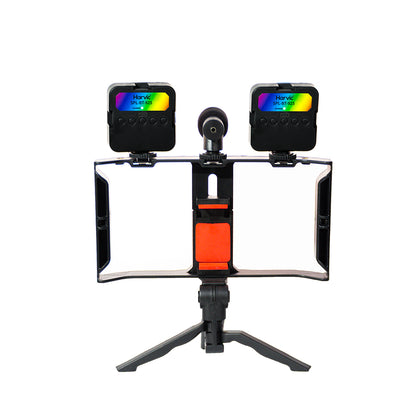Trípode Kit RGB con Micrófono Harvic SPL-BT-925-RGB