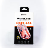 Mouse Inalámbrico Transparente RGB Harvic MBTR-404