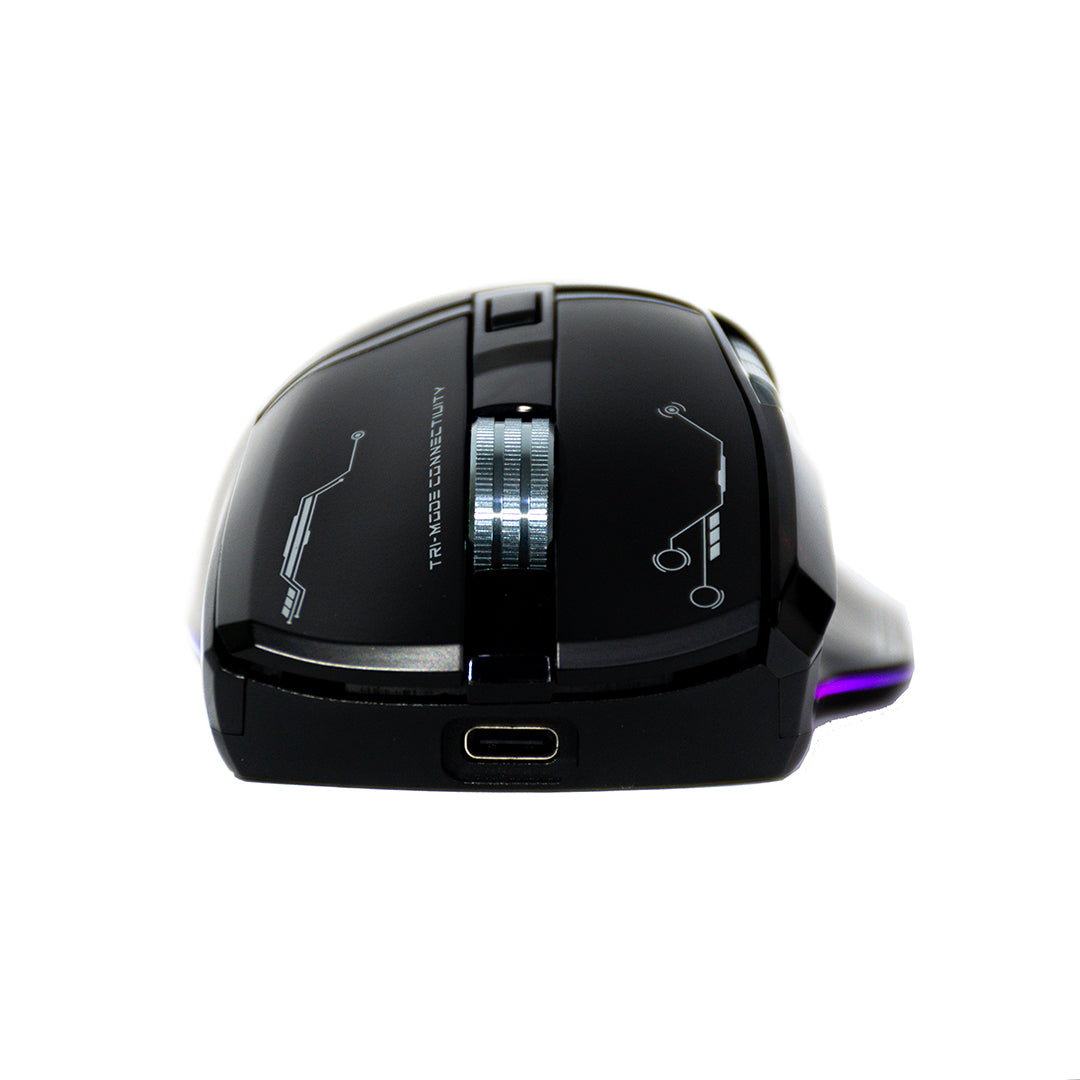Mouse Inalámbrico RGB Dual Harvic MBTR-406