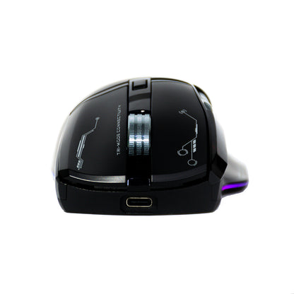 Mouse Inalámbrico RGB Dual Harvic MBTR-406