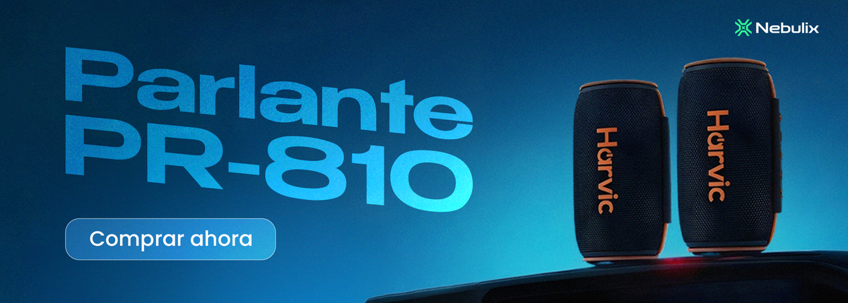 Parlante Bluetooth portátil Harvic PR-810