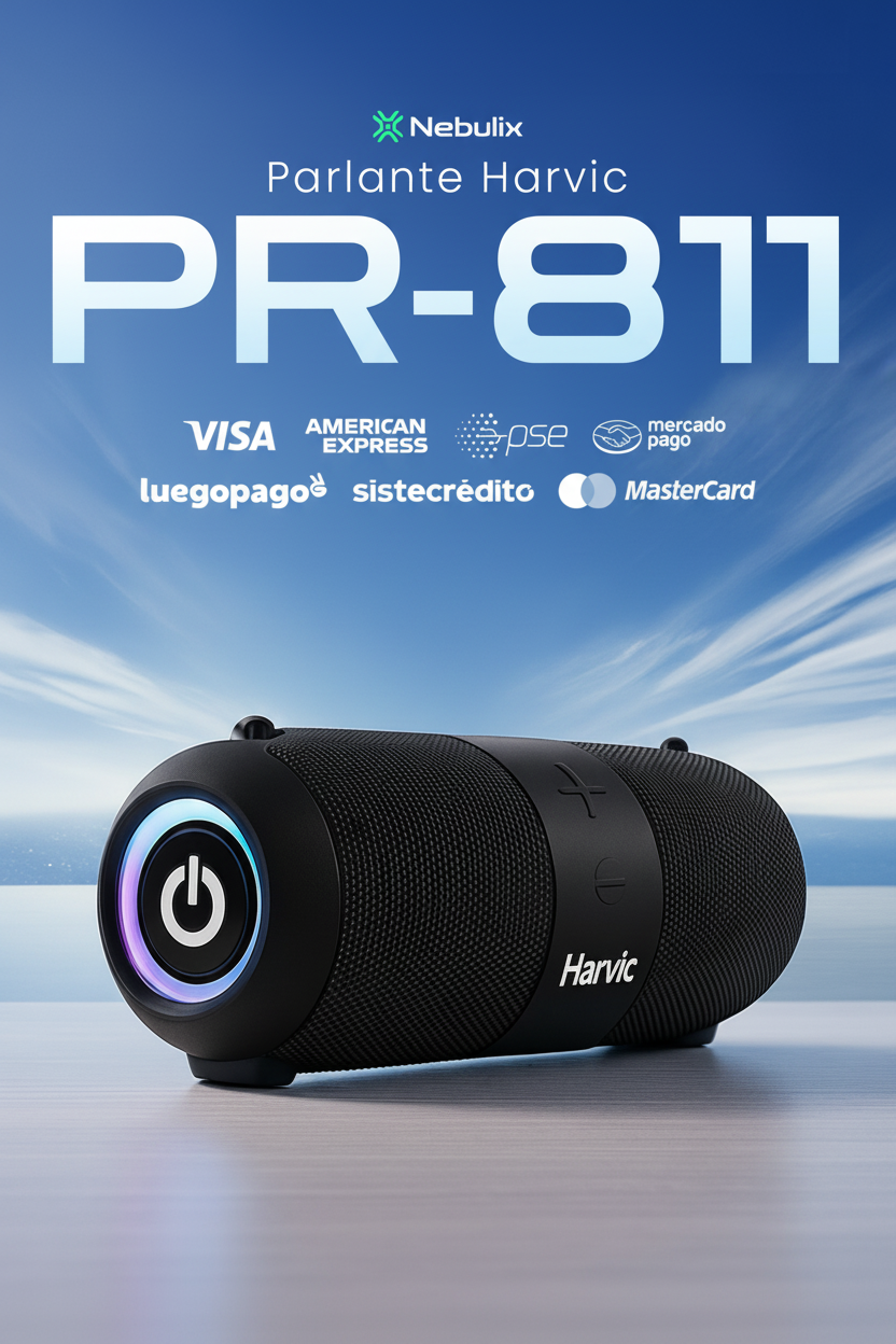 Parlante Bluetooth Resistente al Agua