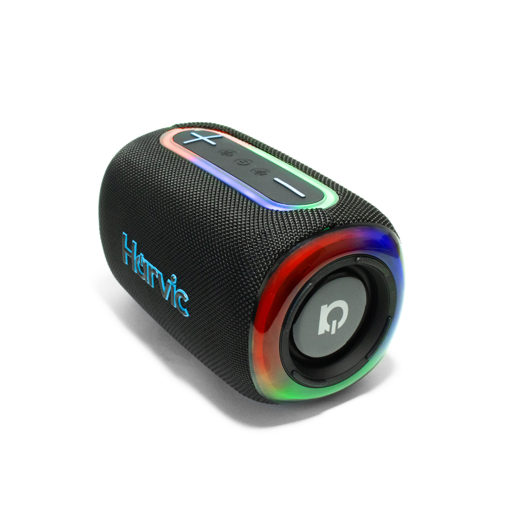 Parlante Bluetooth Portátil con Luz RGB – Harvic PR-821