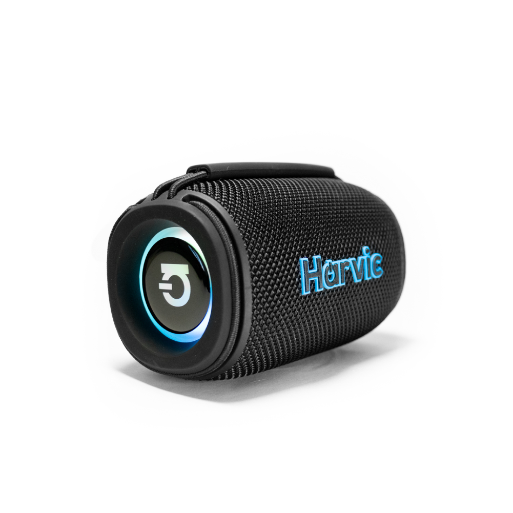 Parlante Bluetooth Portátil 10W con Luz RGB – Harvic PR-823