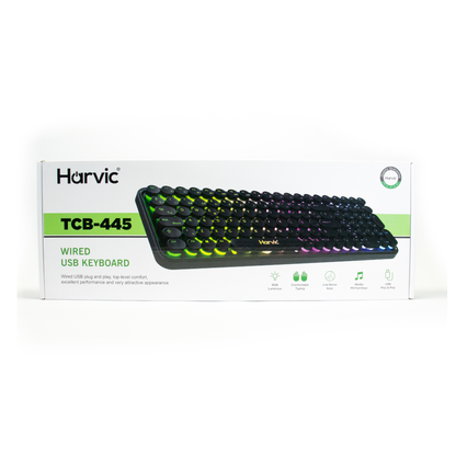 Teclado Gamer USB con Luz RGB