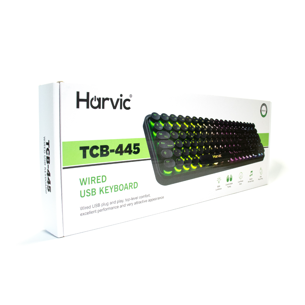 Teclado Gamer USB con Luz RGB