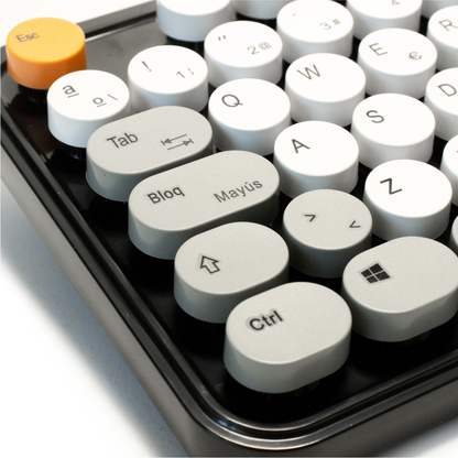 Teclado USB Silencioso para Oficina y Gaming