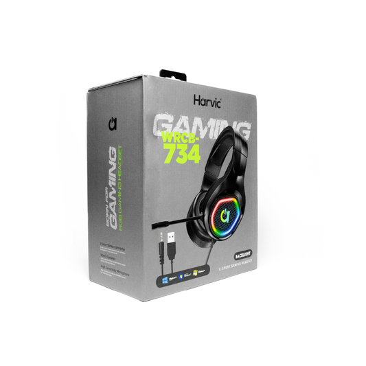 Diadema Gamer 50 mm con Sonido Envolvente